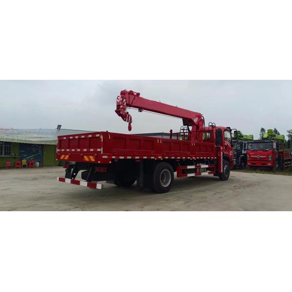 Durable 2-ton, 3-ton, 3.2-ton Flexible 4-ton, 5-ton Hydraulic Lifting Mobile Telescopic Arm Truck Mounted Crane