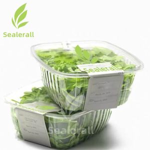 Fresh Vegetable Modified Atmosphere Packing Machine Plastic Box With Automated