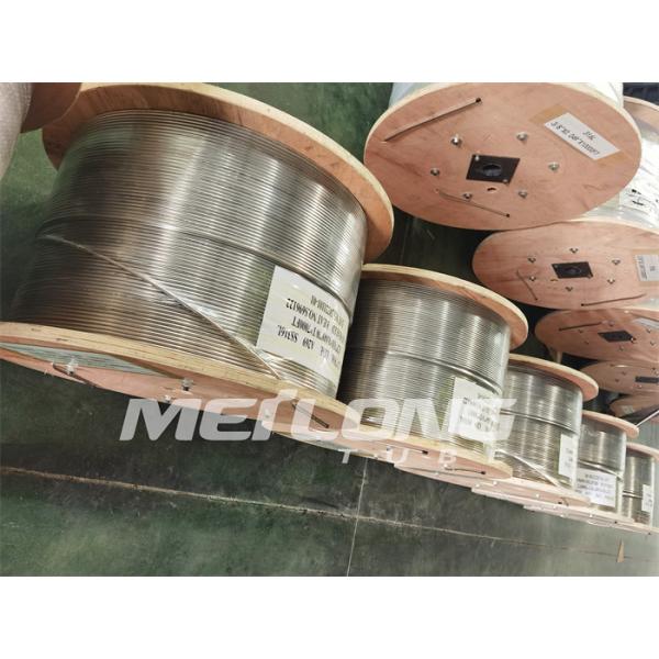 Buy NACE MR0175 316L Chemical Injection Line Seamless Encapsulated Control Line at wholesale prices