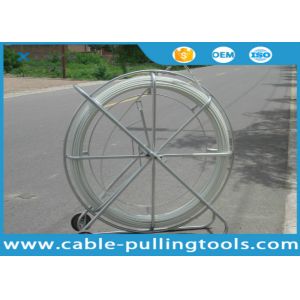 Quality Yellow Cable Pulling Tools 10mm Cobra Conduit Duct Rods Fiberglass Duc Rod for sale