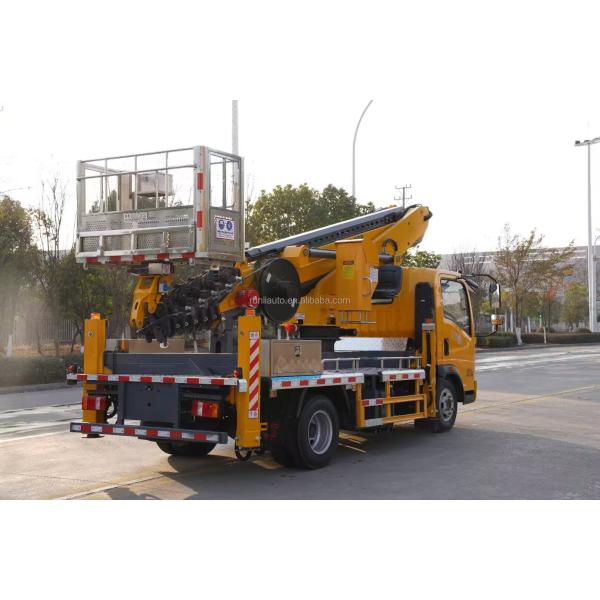 Factory HOWO 33M Telescopic Boom Bucket Truck Aerial Work Vehicle for High-Altitude Operation Trucks