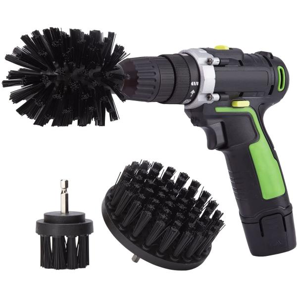 Buy 3pcs Drill Brush Attachment Set 220g at wholesale prices