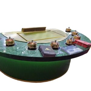 Commercial Teppanyaki Grill Table with Beef Mutton Chicken Cooking Capabilities