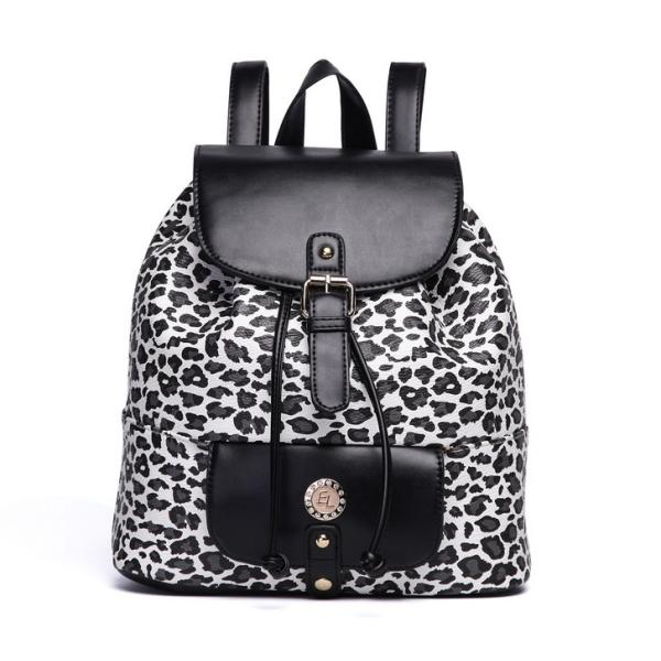 2016 new leopard print shoulder bag Korean version of PU leisure fashion satchel female