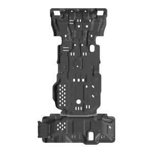 China Gray D-Max II Skid Plate Engine Guard for ISUZU MU-X and D-MAX 4x4 Exterior Accessories on sale