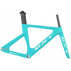 Quality 700C Full Carbon Fiber Carbon Road Bike Frame Race TT Bike Fixed Gear Frameset for sale