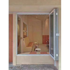folding window aluminum balcony vertucal