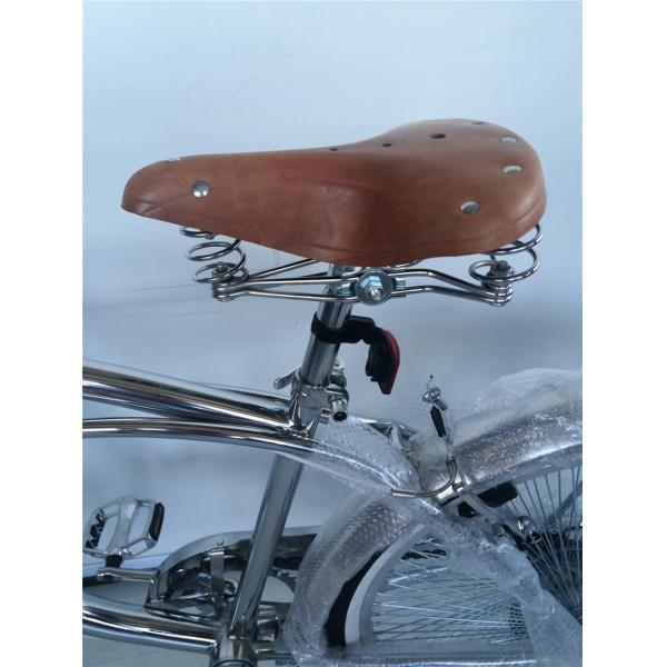 26 inch Aluminum Frame Mens Adult Beach Cruiser Bike with 7 Speed Shimano Derailleur