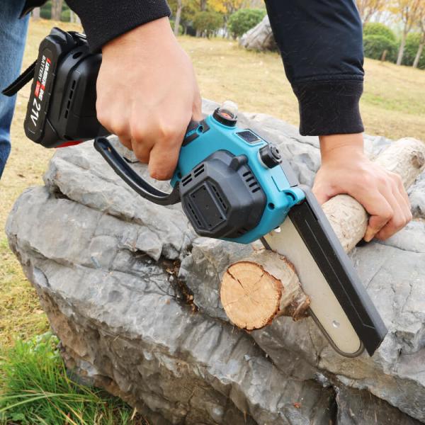 Buy Brushless Small Electric 6inch Chainsaw Telescopic With Extender Pole at wholesale prices
