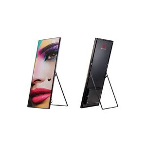 Light weight P2.5mm LED Poster Screen / Digital Poster Display Indoor advertisin