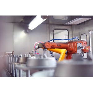 Electric Control Dip Coating System Automobile Brake Disc Induction Heating