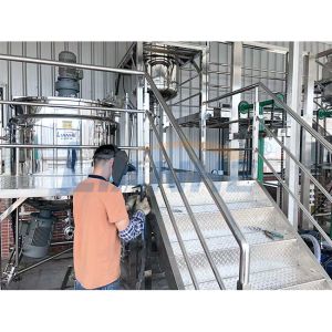 Liquid Detergent High Shear Emulsifier Mixer 4KW SUS316L Material