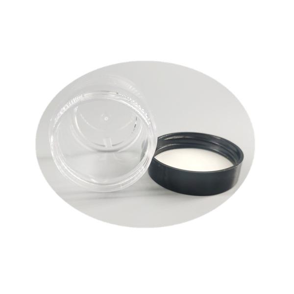 30ML Clear Plastic Eye SGS Cosmetic Cream Jar With Tip