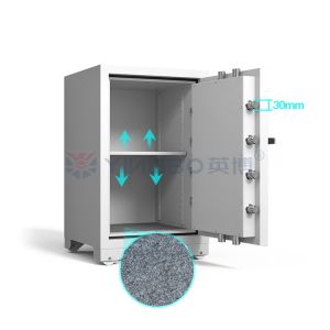 Durable Anti Theft Home Safe Box Fireproof Waterproof Customized