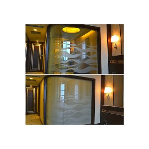 Quality PLDC Privacy Opaque 48V 12mm Dual Glazed Windows for sale
