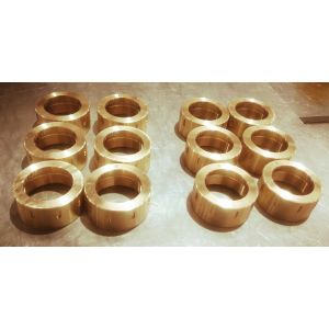 ZSE110 Aluminium Bronze Distance Rings Extruder Machine Parts
