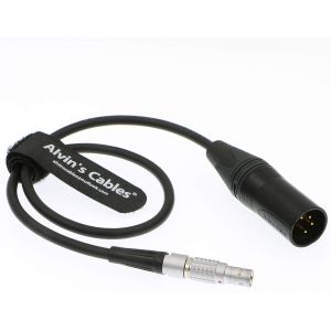 Neutrik XLR 4 Pin Male to 2 Pin Male Cable For Teradek Bolt Pro 2000 ARRI