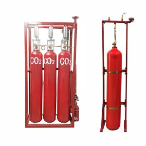 High Safety CO2 Fire Suppression System With Automatic Starting Mode And Pipe
