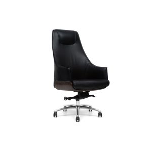 Aluminum Base Big And Tall Office Chairs 500lbs For Standing Desk H1195-1245mm