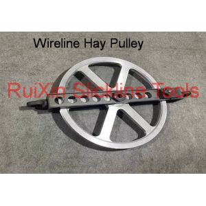Cast Aluminum Wellhead Wireline Hay Pulley For Well Intervention