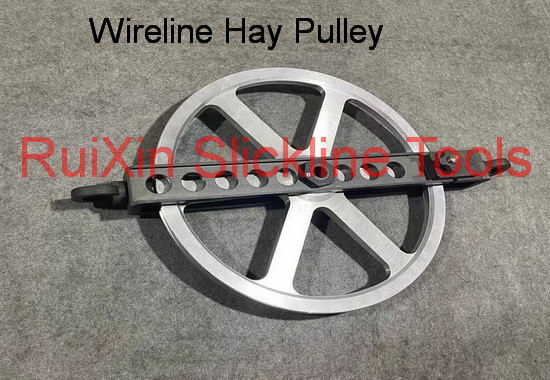 Buy Cast Aluminum Wellhead Wireline Hay Pulley For Well Intervention at wholesale prices