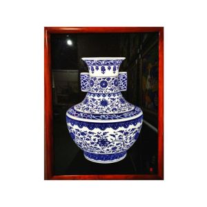 Rectangular National Characteristics Metal Murals Wall Decoration