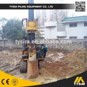 Quality KR125A Hydraulic Piling Machine Crawler Max. drilling diameter 1300MM Max. drilling depth 54M drilling 125kM.n for sale