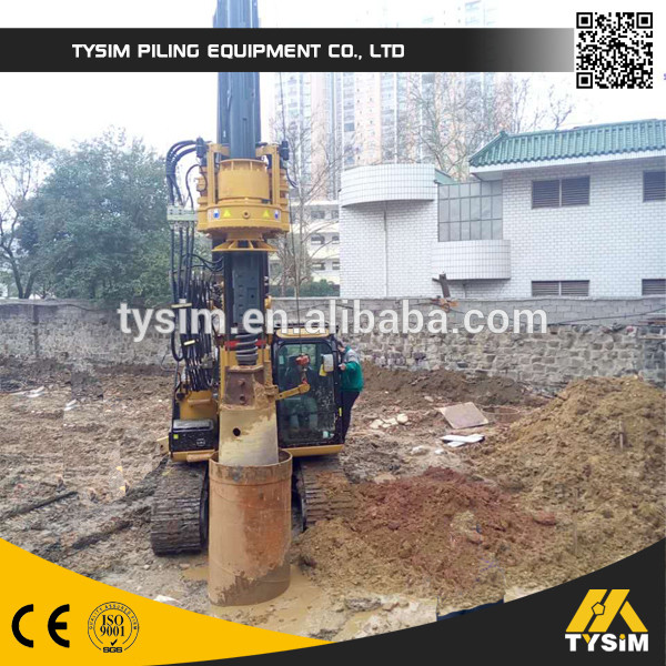 KR125A Hydraulic Piling Machine Crawler Max. drilling diameter 1300MM Max.