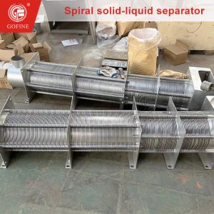 Flexible Screw Extrusion Machine For Sewage Treatment System
