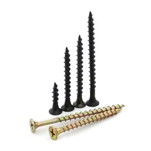 Black Diamond Wood Phosphated Bugle Head Gypsum Phillips Drywall Screw with Smooth Shank
