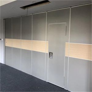 Aluminum Lightweight Acoustic Sliding Folding Partition Walls For Restaurant