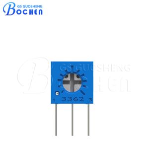 Square 2k 10k 50k Ohm Smd Potentiometer Resistor Trim Pot 3362M-1-202LF 1/4"