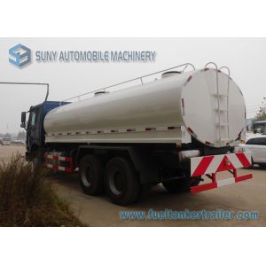 Sinotruk 270HP 6x4 Oval Oil Tank Truck With ZZ1257M4347D1 Chassis