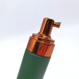 Big Retro Matte Plastic Bottle Face Cleasing With Foam Pump