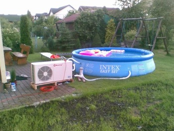 18.6KW Monoblock Heat Pump For Floor Heating - 30 Degree Super Low Temperature