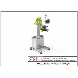Customized Automatic Bottle Top Labeler Without Conveyor STL-W