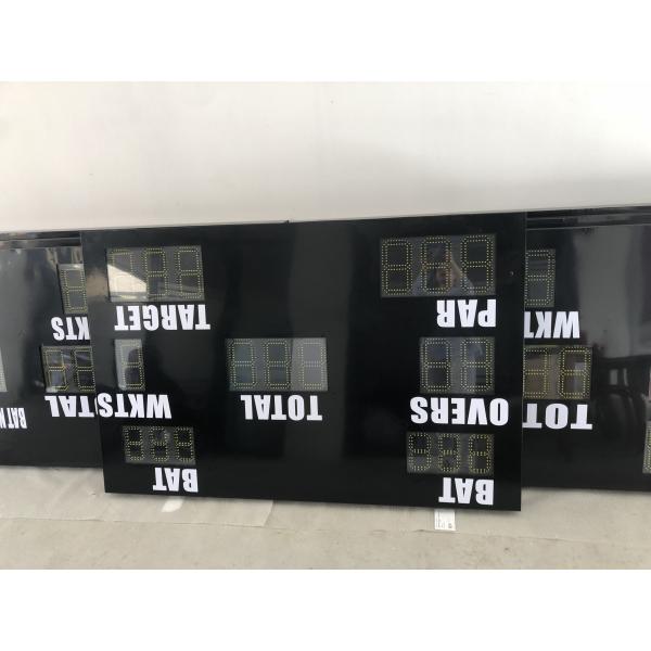 Outdoor LED Cricket Scoreboard Customized Logo DC12V AC240V