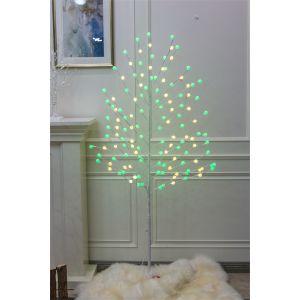 Voice Controlled 180CM Frosted Ball App Tree