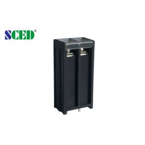 Brass Plastic Black Pitch 10mm Barrier Terminal Block 300V 20A with UL Technical Data