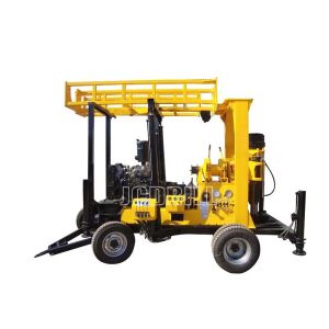 Deep 600m Pump Small Well Drilling Rig For Rock
