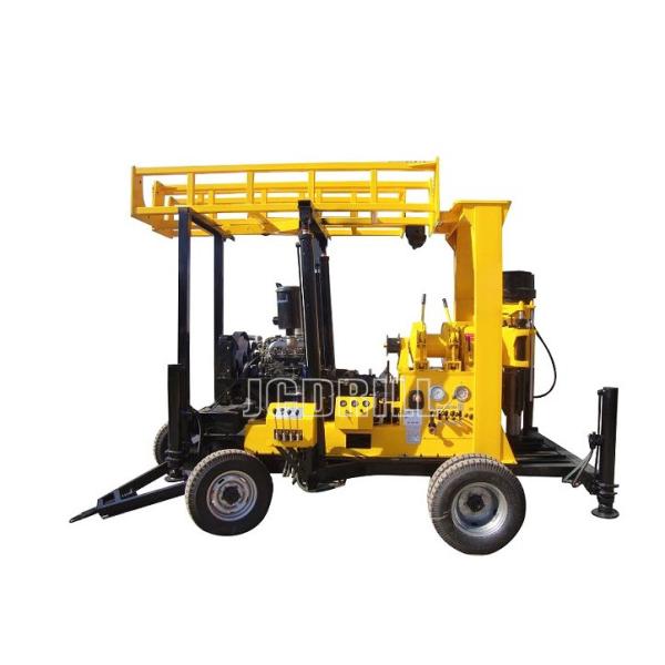 Buy Deep 600m Pump Small Well Drilling Rig For Rock at wholesale prices