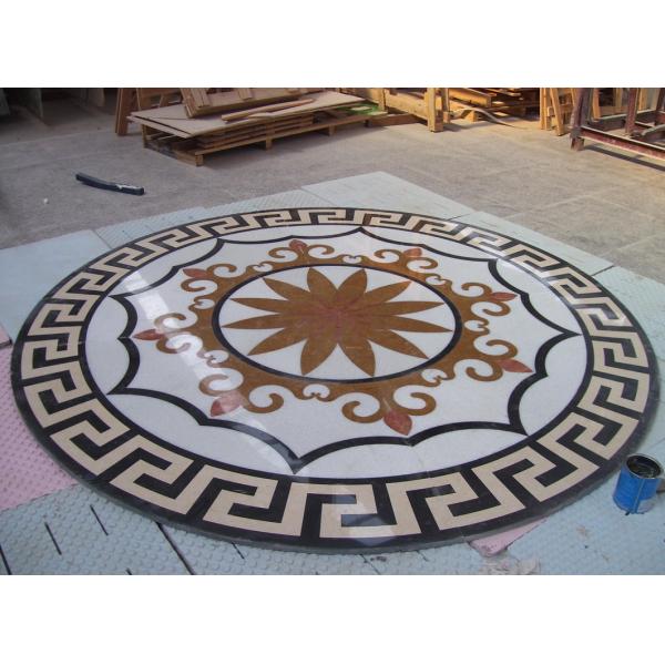 Buy Parquet, natural stone parquet, engineered stone water jet medallion at wholesale prices