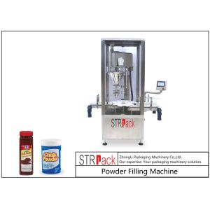 Touch Screen Control Powder Filling Equipment With Stainless Steel Structure