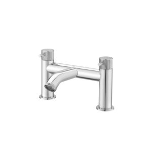 Ceramic Modern Bath Shower Mixer One Hole Chrome Finish Faucets