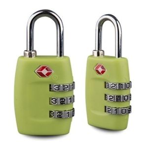 Quality TSA 3digit travel bag lock zinc alloy for sale