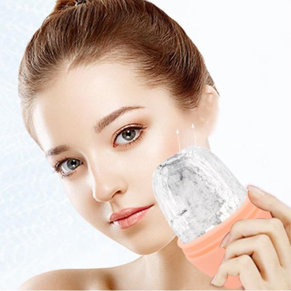 Silicone Ice Cube Facial Skin Care Tool for Sustainable Contour Massage and Face Care