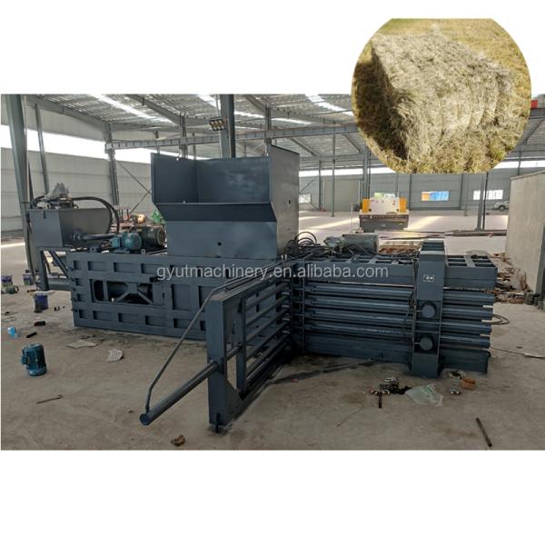 400-500kg Capacity Hydraulic Square Hay Balers 2620*2140*3390MM Max. Capacity 5 ton/h