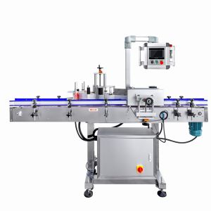 YM400 Automatic Round Bottle Labeling Machine 20-100 Bottles/min
