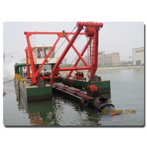 GPS Navigation 450mm 18 inch Dredging Vessel with Suction Cutter Crown Type and