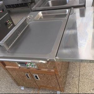 Commercial Restaurant Equipment Gas/induction Electric Griddles Grill Mobile